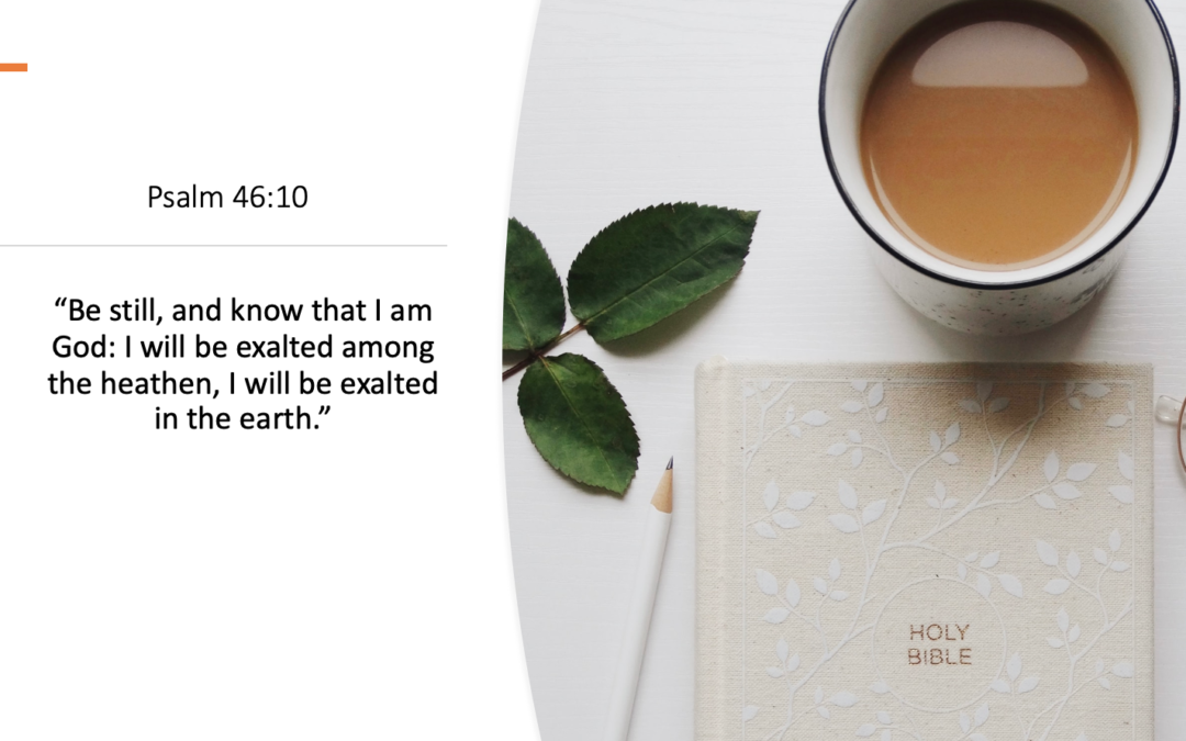 Knowing our God:  An Intentional Pursuit